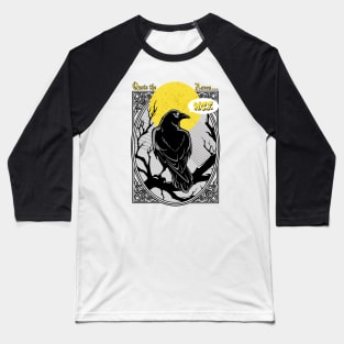 Quote the Raven/ WTF Baseball T-Shirt